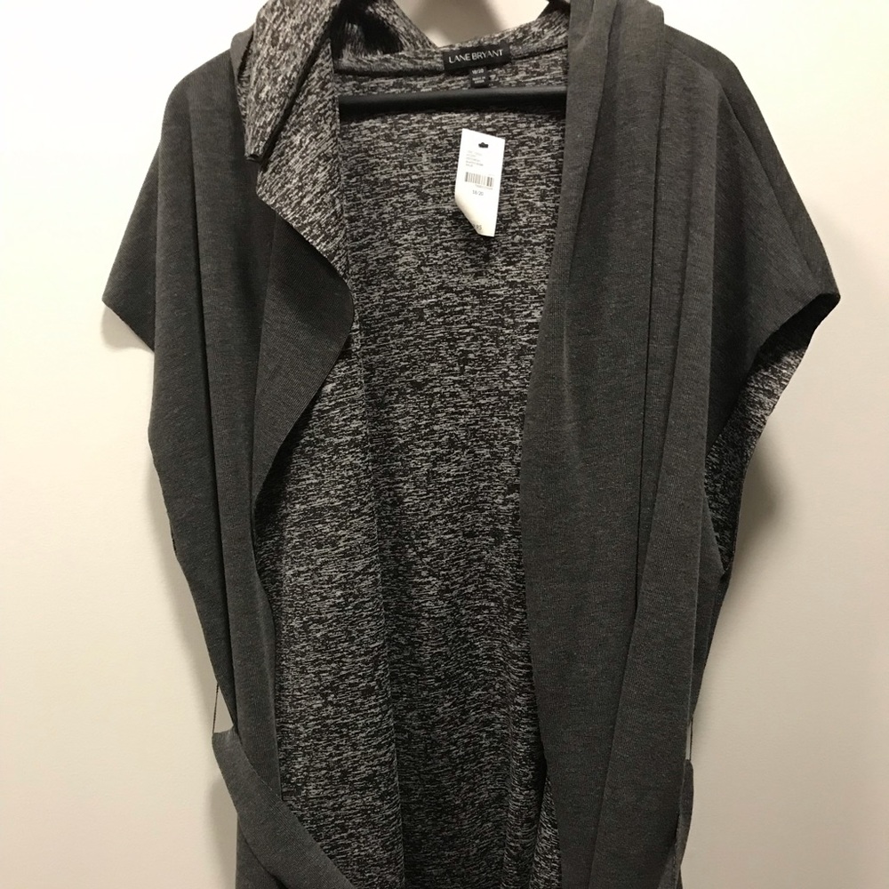 Lane Bryant 18-20 reversible hooded vest